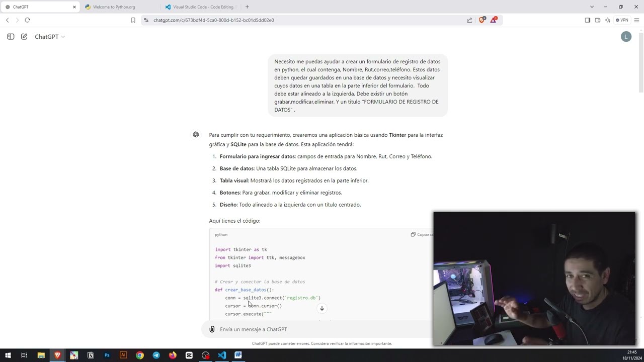 💡 Primeros pasos para programar con ChatGPT — ¡sin saber programar!